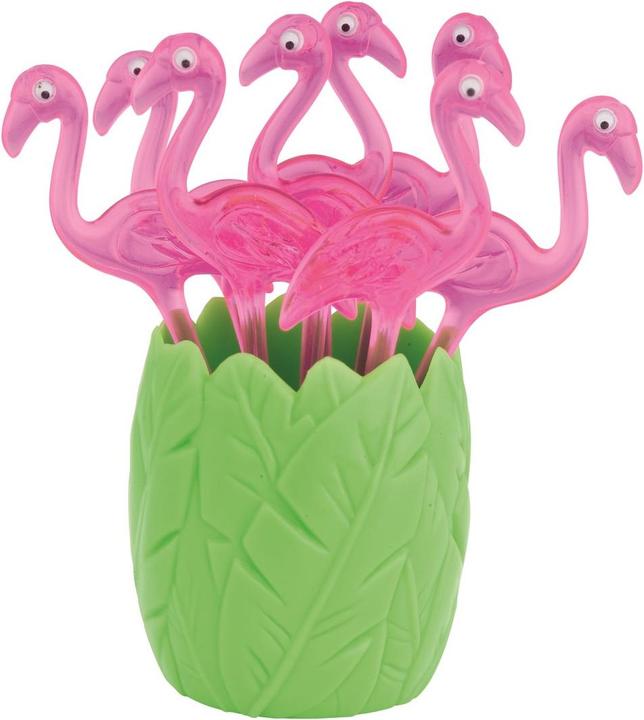 Produktbild Zak! Picks Crazy Eyes Flamingos, 8er Set