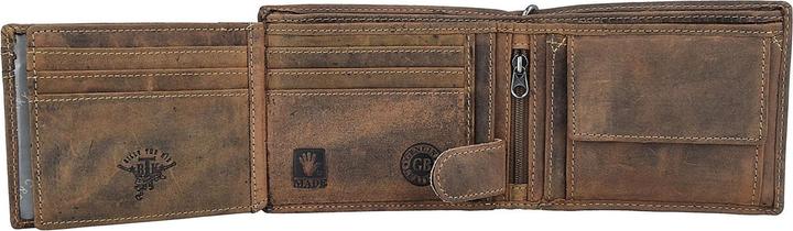Image du produit Greenburry Portefeuille Vintage Skull à chaîne en cuir 12,5 cm