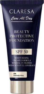 Actual product image Dior Claresa Beauty Protective Foundation Moisturizing Foundation With Spf 50 0n Fair Neutral 30ml