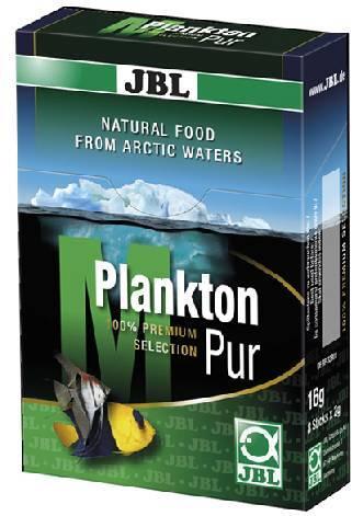 Produktbild JBL Aquaristik und Terraristik PlanktonPur, poissons 4-14 cm, 8 x 5g, F