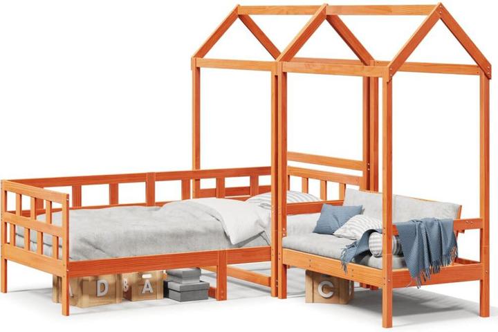 Produktbild VidaXL Tagesbett Set mit Dach (90 x 200 cm)
