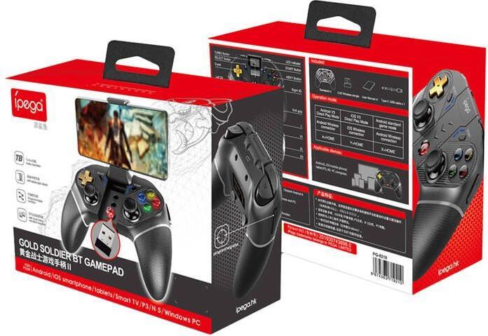 Image du produit iPega Manette sans fil/gamepad Gold Warrior PG-9218 (Android, Switch, iOS, Windows, PS3)