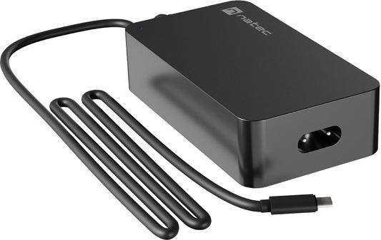 Genesis Zasilacz ładowarka Natec Grayling USB-C 65w Do Laptopów, Tabletów, Telefonów (65 W)