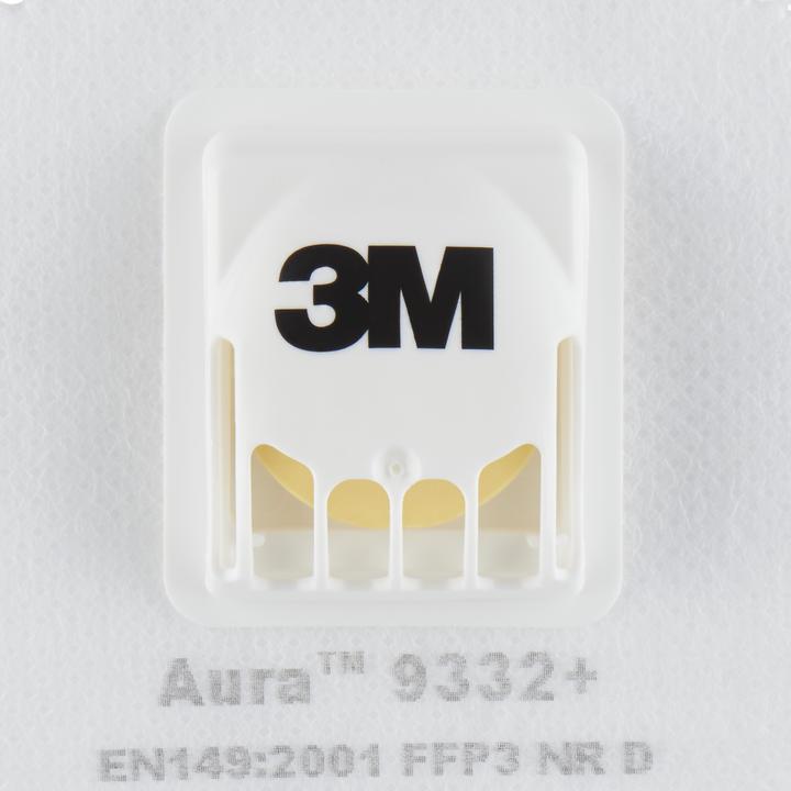 Actual product image 3M Respirator, white (FFP3, 5 x)