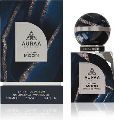 Immagine prodotto Auraa Desire Bluish Moon Extrait de Parfum 100ml di Luxury Unisex Woody Oriental Fragrance con Berg (Eau de parfum, 100 ml)