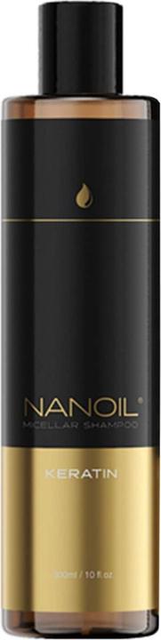 Immagine prodotto Nanoil Shampoo Micell con cheratina (300 ml, Shampoo liquido)
