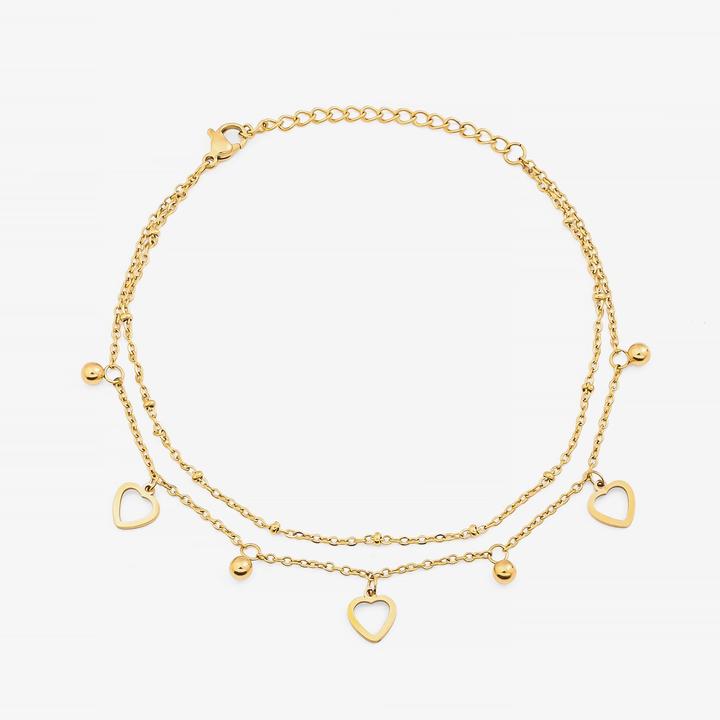 Produktbild Sensora Jewelry Heart Charm Armband (Edelstahl)