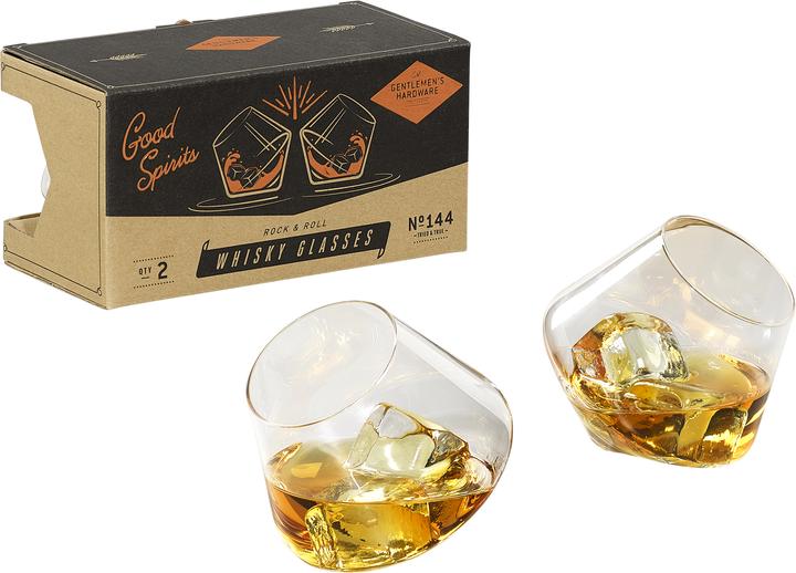 Produktbild Gentlemen's Hardware Rocking Whisky Glasses (23 dl, 2 x, Whiskygläser)