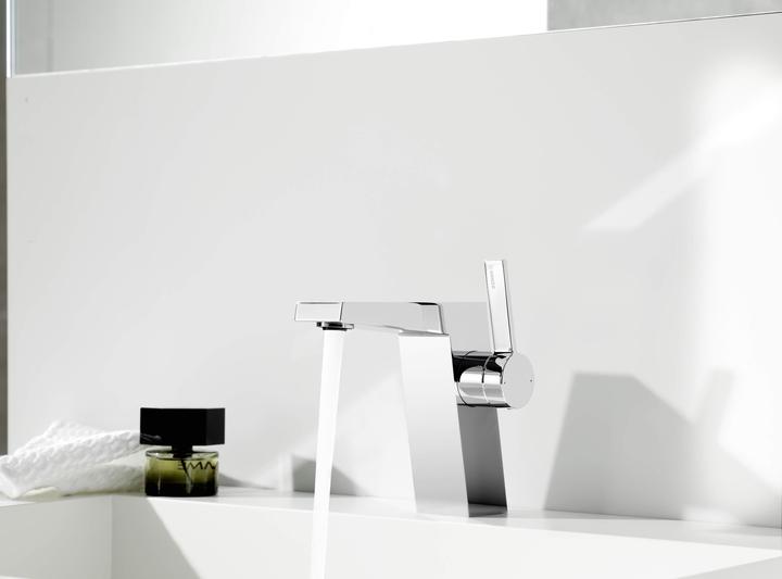 Image du produit Hansa Hansaloft Mitigeur de lavabo, commande latérale, sans garniture découlement, saillie : 146mm