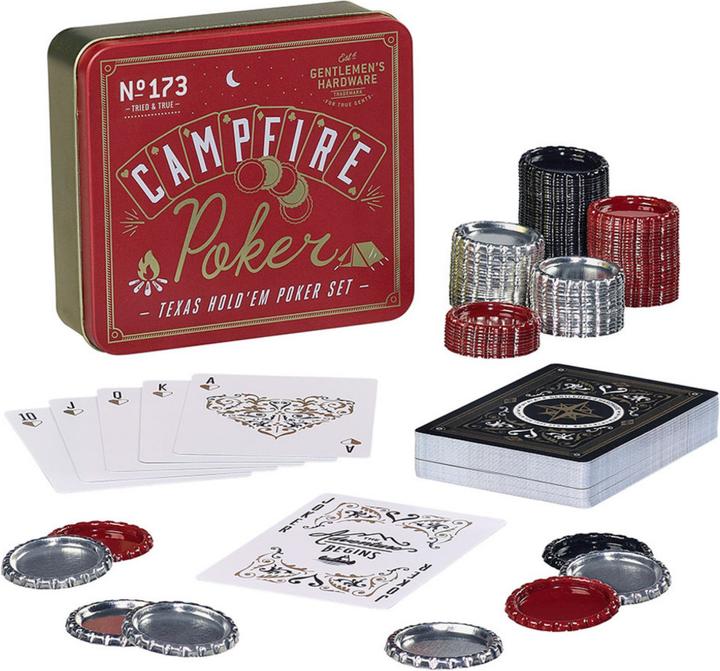 Immagine prodotto Gentlemen's Hardware Poker da campeggio (Inglese)