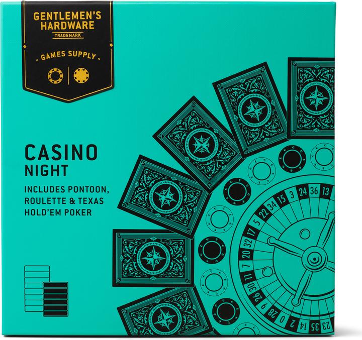 Actual product image Gentlemen's Hardware Casino Night (German, French, Italian, English, Spanish)