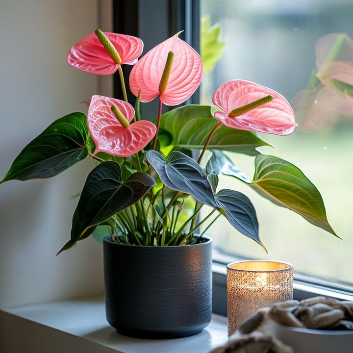 Immagine prodotto Plant in a Box Anthurium 'Colorado Pink" - (40 cm)