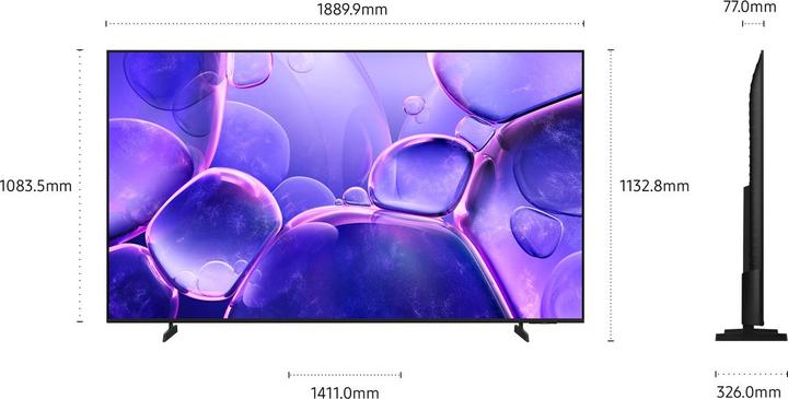 Immagine prodotto Samsung UE85U8000F (85", U8000F, LED, 4K, 2025)