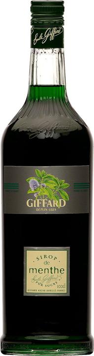 Actual product image Giffard Mint syrup