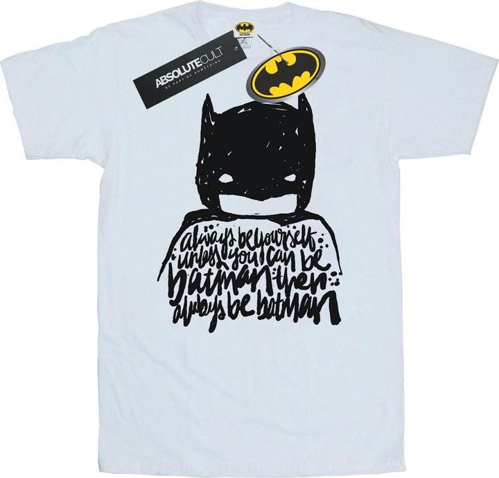 Immagine prodotto Maglietta Boyfriend in cotone da donna/ragazzo Batman Always Be Yourself (XXL)