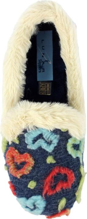 Actual product image Lunar Womens/Ladies Truffle Slippers (38)