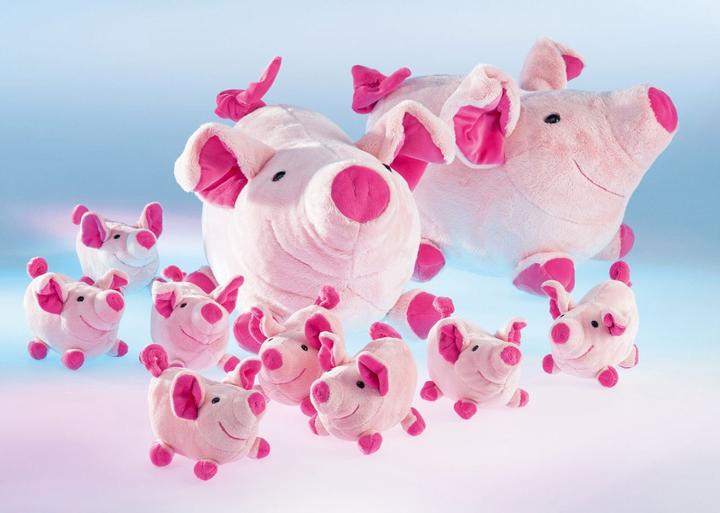Actual product image Schaffer -Plush toy pig "Loulou" 33cm