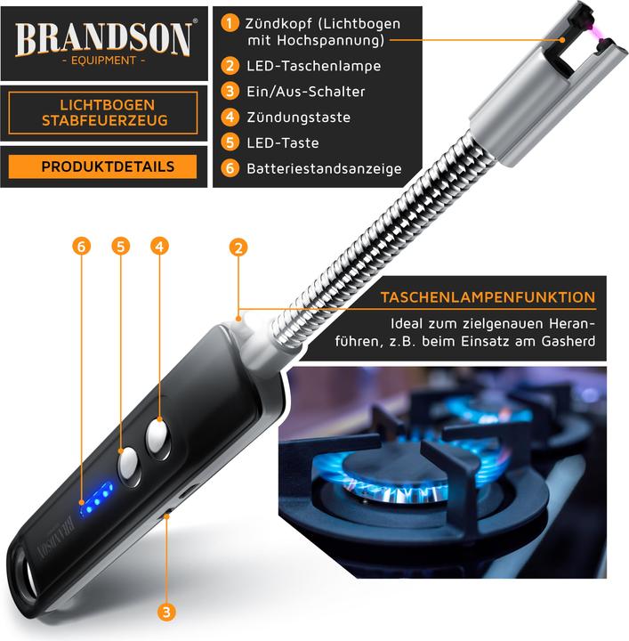 Produktbild Brandson Stabfeuerzeug