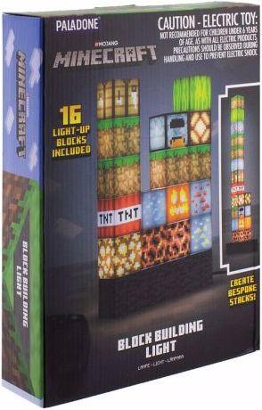 Actual product image Paladone Products Minecraft Block Building Light EU