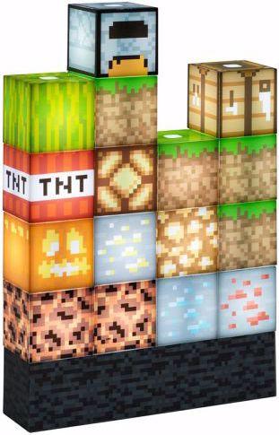 Actual product image Paladone Products Minecraft Block Building Light EU