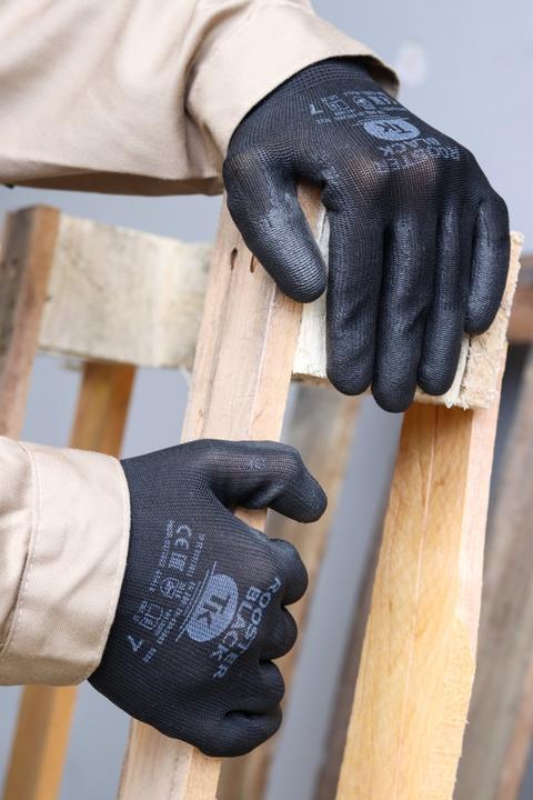 Actual product image Bhp Gloves TK ROOSTER, size 7, black (7)