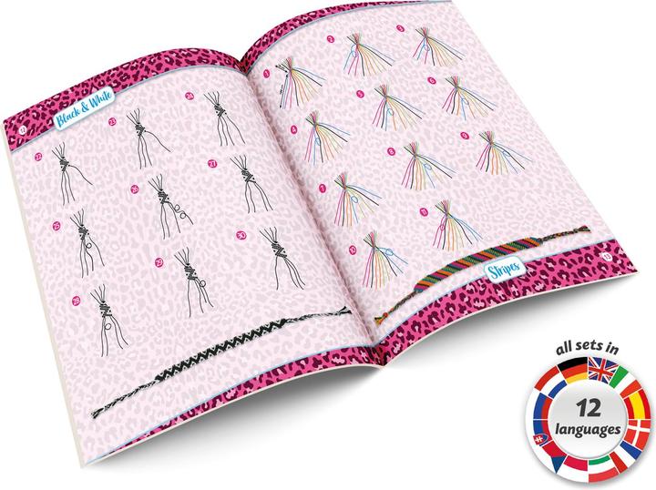 Image du produit Lena Friendship bracelets, big, Children"s jewellery bracelet making kit, 6 yr(s), Multicolour