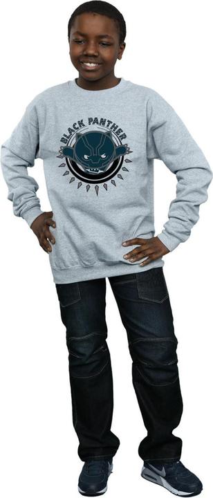 Image du produit - Sweat KAWAII BLACK PANTHER POUNCE - Garçon (128)