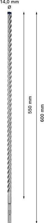 Productafbeelding Bosch Professional Zubehör Expert SDS plus-7X hamerboor, 14 x 550 x 600 mm (14 mm)