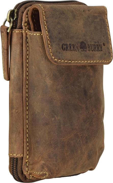 Actual product image Greenburry Vintage belt bag leather 14.5 cm