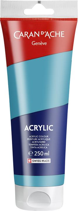 Immagine prodotto Caran d'Ache Acrylic (Blu turchese, 250 ml)