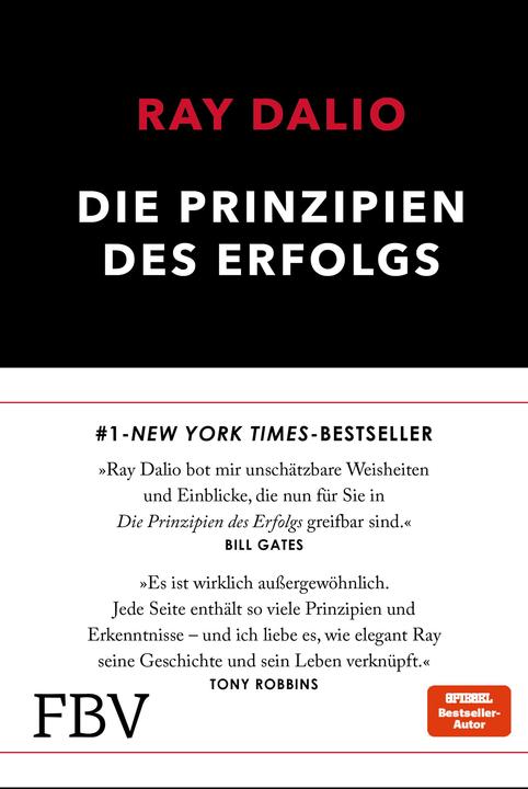 Produktbild Die Prinzipien des Erfolgs (Deutsch, Ray Dalio, 2019)