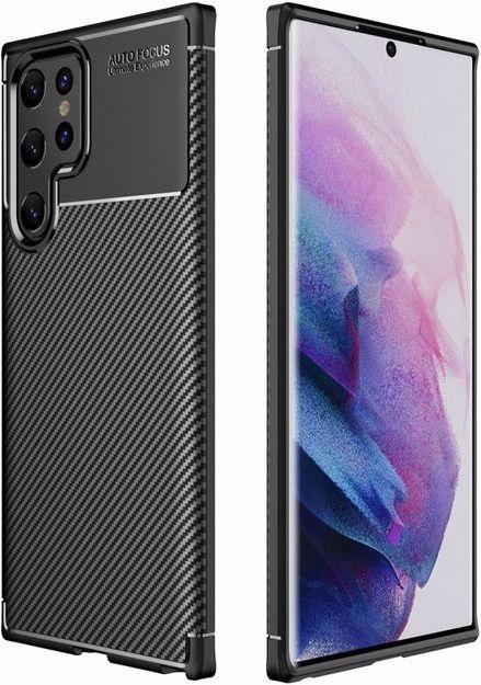 Immagine prodotto MU Style Serie Softcase in fibra di carbonio TPU (Samsung Galaxy S22 Ultra)