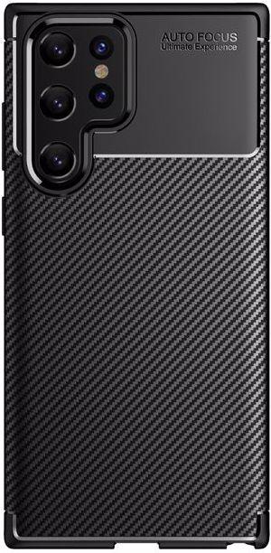 Immagine prodotto MU Style Serie Softcase in fibra di carbonio TPU (Samsung Galaxy S22 Ultra)