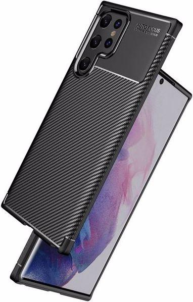 Immagine prodotto MU Style Serie Softcase in fibra di carbonio TPU (Samsung Galaxy S22 Ultra)
