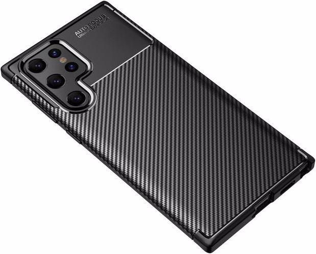 Immagine prodotto MU Style Serie Softcase in fibra di carbonio TPU (Samsung Galaxy S22 Ultra)