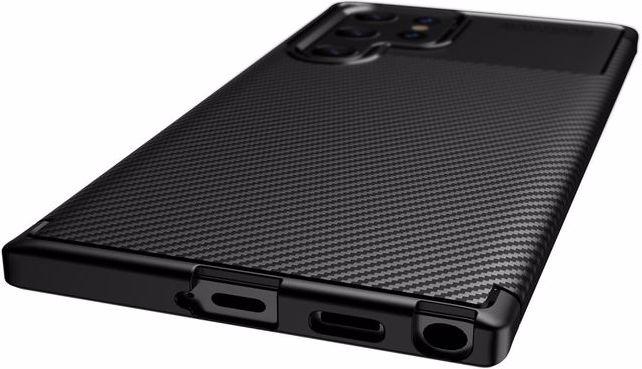 Immagine prodotto MU Style Serie Softcase in fibra di carbonio TPU (Samsung Galaxy S22 Ultra)