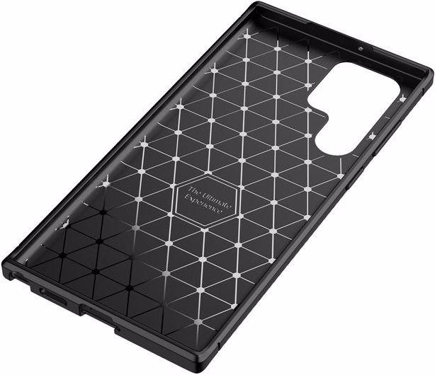 Immagine prodotto MU Style Serie Softcase in fibra di carbonio TPU (Samsung Galaxy S22 Ultra)