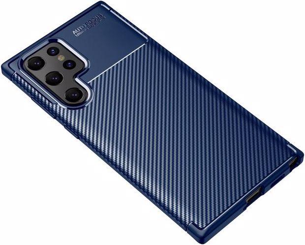 Produktbild MU Style Carbon Fiber TPU Softcase Series (Samsung Galaxy S22 Ultra)