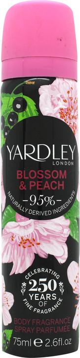 Produktbild Yardley Blossom & Peach by London Body Fragrance Spray 77 ml (Spray, 77 ml)