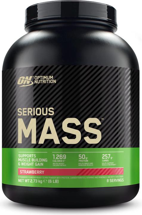 Produktbild Optimum Nutrition Serious Mass (Erdbeere, 1 Stk., 2722 g)