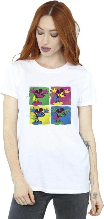 Immagine prodotto Disney Mickey Mouse Pop Art Maglietta Ampia Donna (3XL)