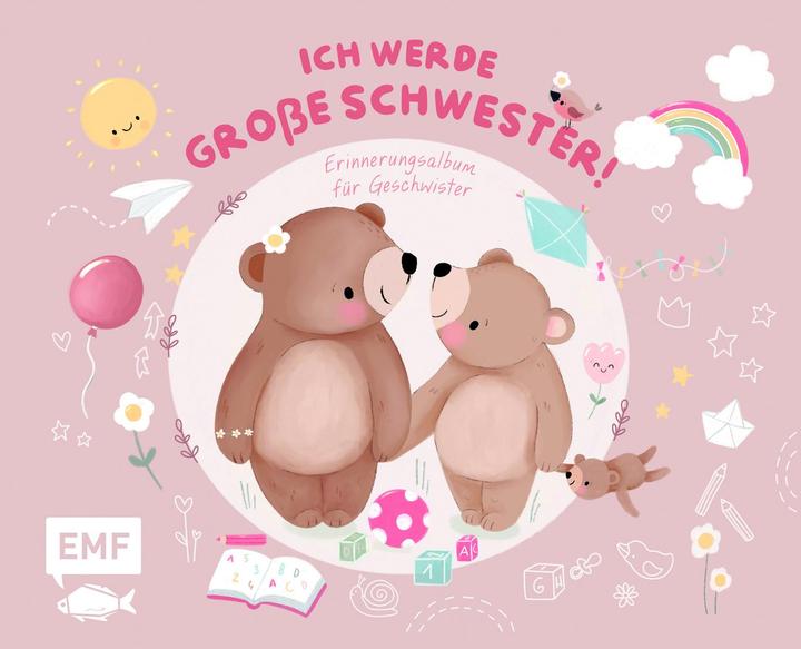 Actual product image Memory album for siblings: I'm going to be a big sister!
