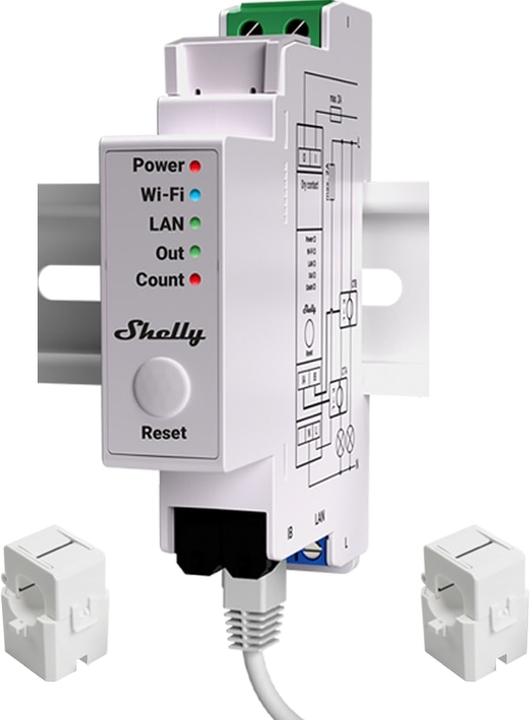 Actual product image Shelly 50A current transformer clamp