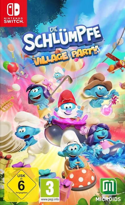 Actual product image Microids Smurfs: Village Party (Switch, DE)