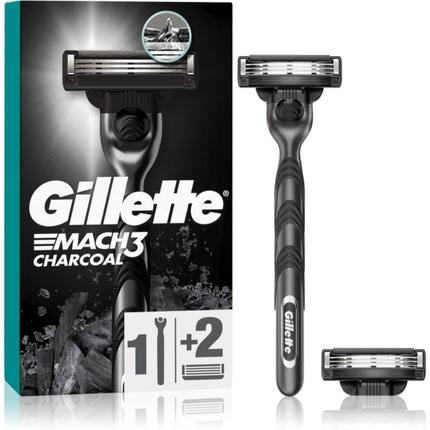 Immagine prodotto Gillette Rasoi Mach3 Carbone+2 Lame