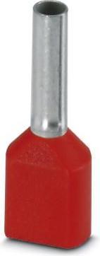 Productafbeelding Phoenix Contact Klembuis, tule lengte: 8 mm, lengte: 15 mm, kleur: rood - (100 stuks)