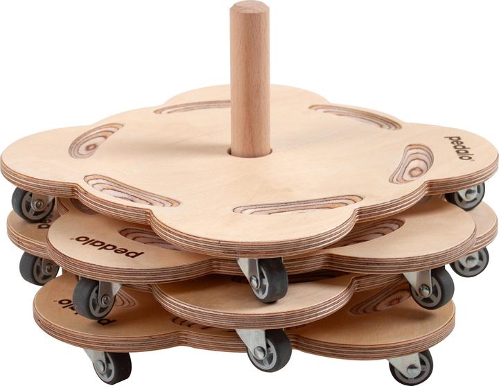 Immagine prodotto Pedalo Rollbrett-Set Stapelbaustein Rollrutscher