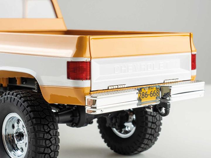 Productafbeelding FMS Chevrolet K10 1:18 geel - RTR 2,4GHz (RTR Gereed voor gebruik)