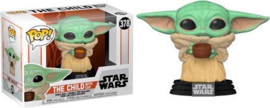 Actual product image Funko POP! - Star Wars - The Mandalorian: The Child with Cup