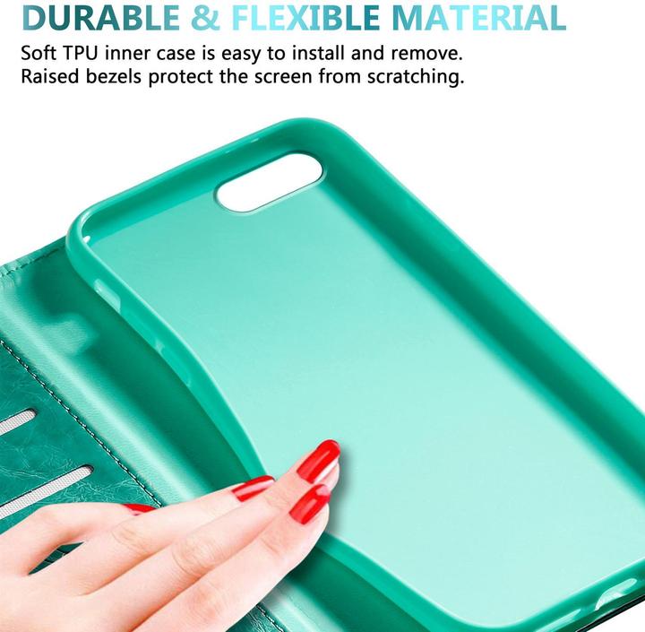 Image du produit Cadorabo Pochette Book avec ornements (Apple iPhone 7 Plus, Apple iPhone 7s Plus)